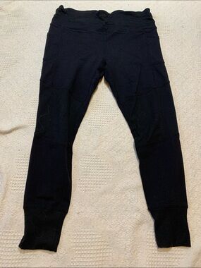 Silver Icing Black Women's Leggings Jogger Pants